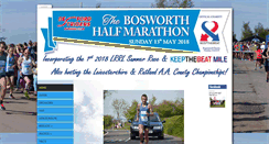 Desktop Screenshot of bosworthhalf.com